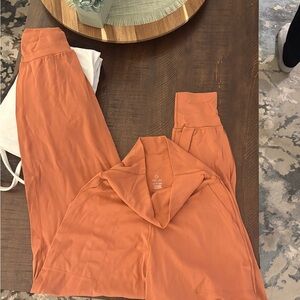 Aerie Orange Track Pants